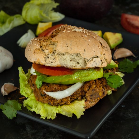 vegetariánsky burger, Zdravý burger? Skús tento vegetariánsky z fazule a batátov