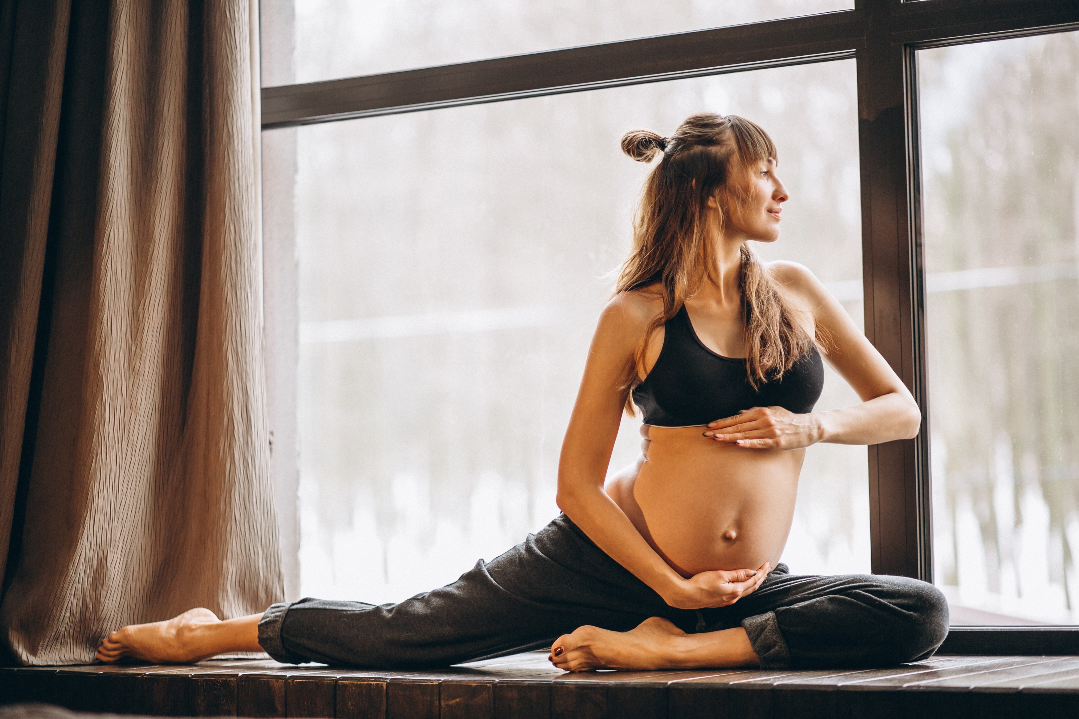 schudnut pred otehotnenim gravid joga